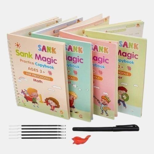 ReWritables™ Learning Set - Pack of 4 Reusable Practice Books